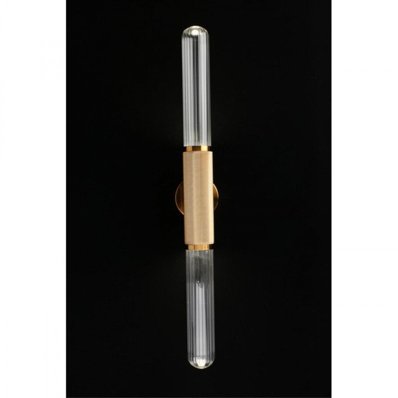 Бра 12*10*74 см, 2*GU10, 7W, Aployt Brynia APL.307.21.02, бронзовый