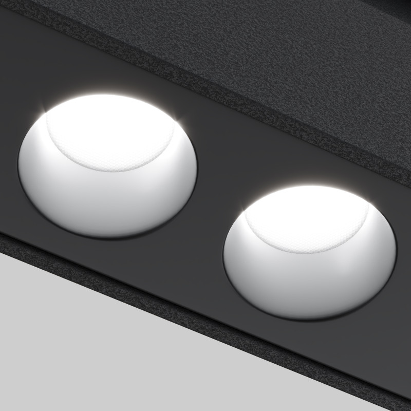 Трековый светильник 22 см, 12W, 3000K Maytoni  Technical Points Exility LED TR031-2-12W3K-B черный