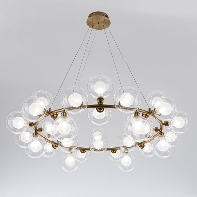 Подвесной светильник 95*80/110 см, 32*G9 MODESTYLE MS.6030.32 BS латунь