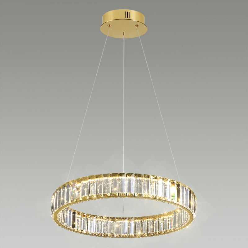 Светильник 50 см, 30W, 4000K Odeon Light Vekia 5015/30L, золото