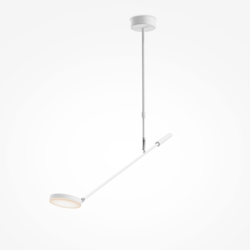 Подвесной светильник 88,4*88,4*98,9 см, LED, 8W, 3000К, Maytoni FAD MOD070CL-L8W3K белый