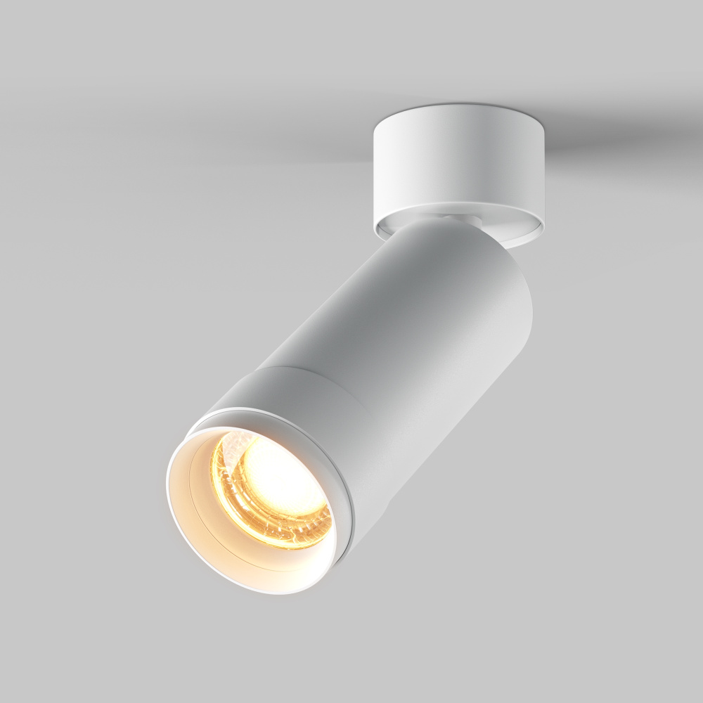Светильник  C055CL-L12W2.7K-Z-W **-16,4 см, *LED*12W, K, Maytoni technical Focus Zoom C055CL-L12W2.7K-Z-W, Белый