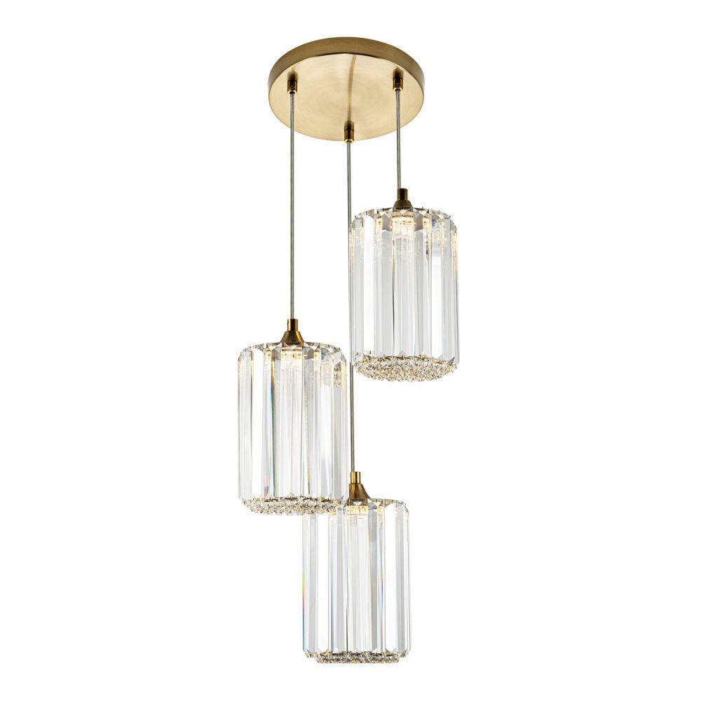 Светильник *22*20 см, LED*29W, 4000K, Modelux  ML.1397.3, Латунь