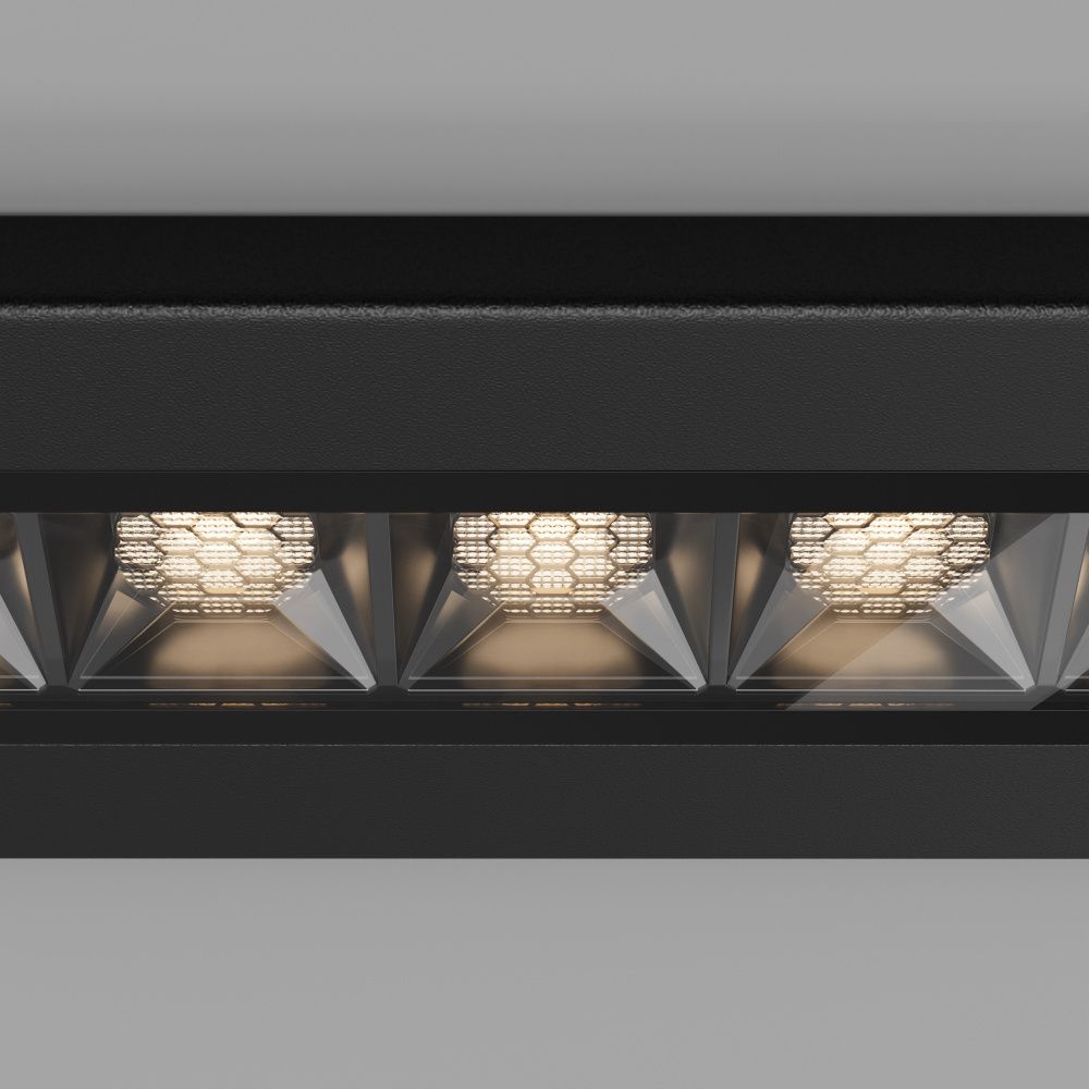 Встраиваемый светильник 18*5,2-5,7 см, LED*6W, 4000K, Maytoni Ghost O488DL-L6GF4K, Графит