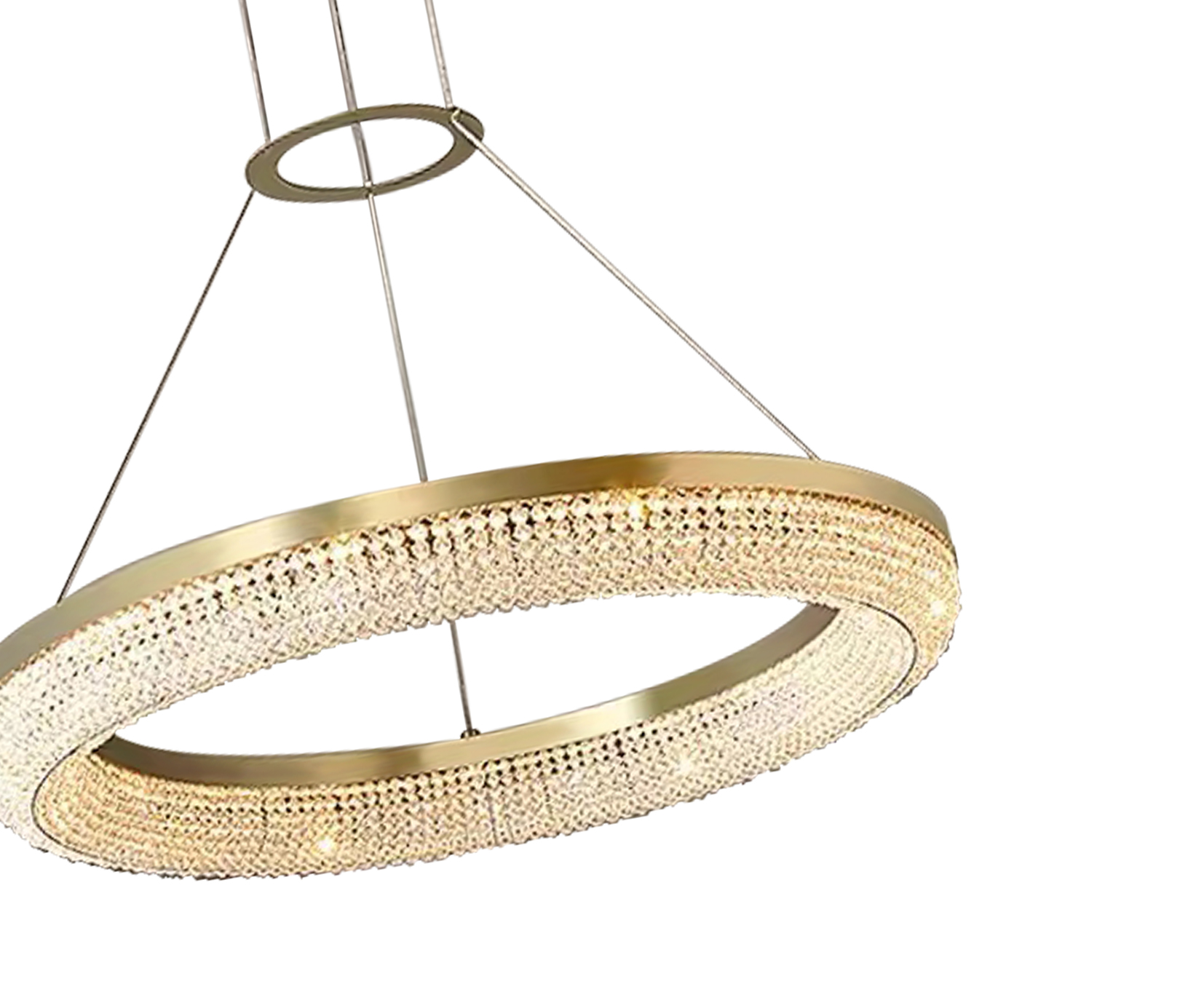 Подвесной светильник 60*120 см, Led 60W 3000K латунь Kink Light Карлин 07673-60,36