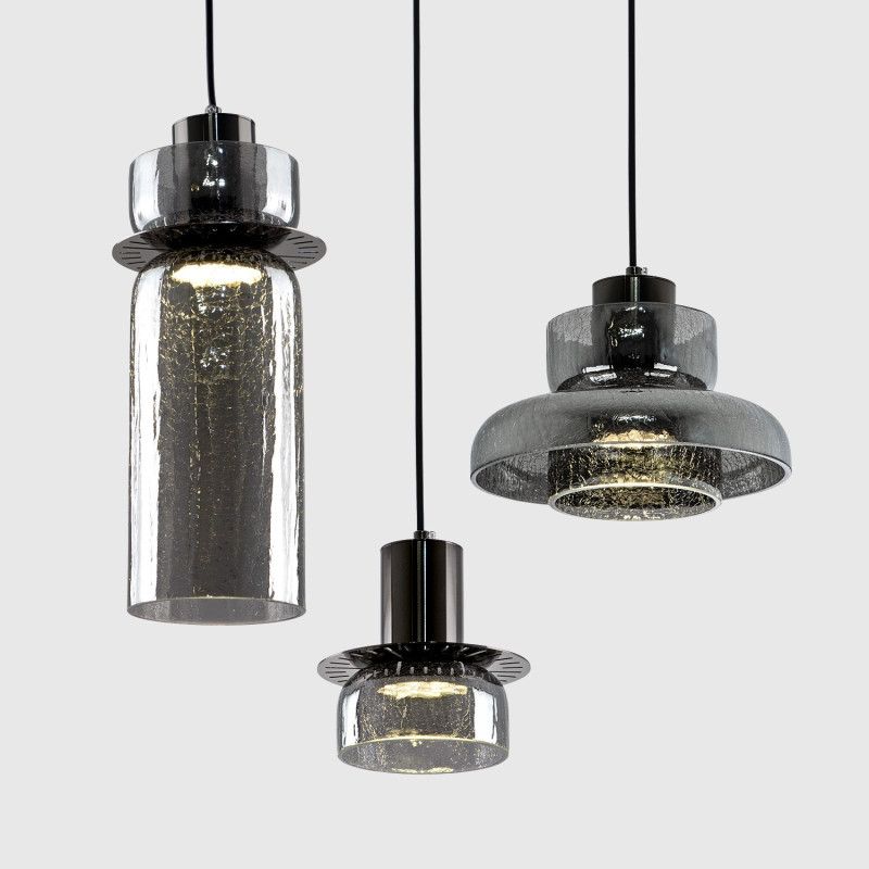 Подвесной светильник 9x22x17см, LED, 10Вт, 3000 / 6500К, Modelux MS.1412.220 BK Черный