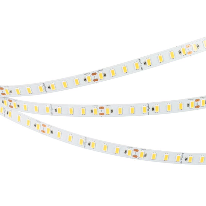 Лента ULTRA-C112-10mm 24V Warm3000 (19.2 W/m, IP20, 5630, 5m) (Arlight, высок.эфф.160 лм/Вт) 037452. Цена указана за 5 метров. Продается кратно 5 метрам.