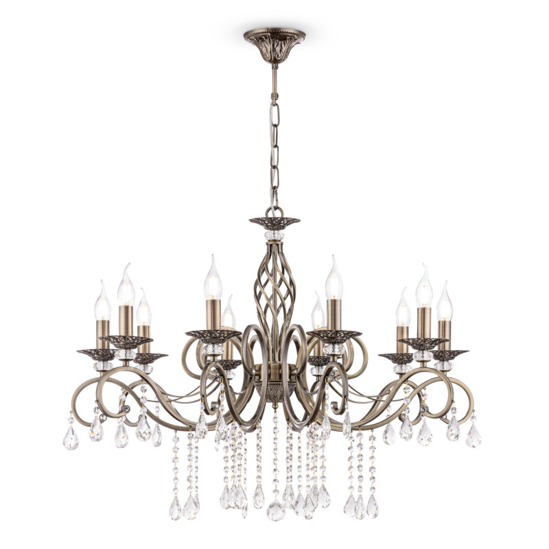 Люстра Maytoni RC247-PL-10-R бронза