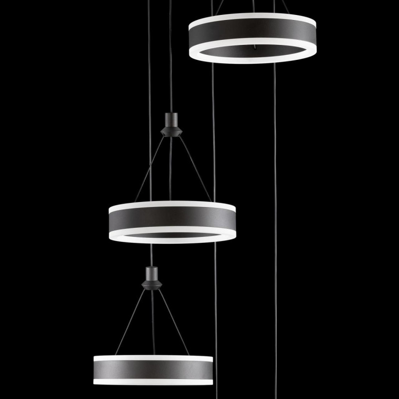 Люстра Citilux CL719051 Дуэт Черный