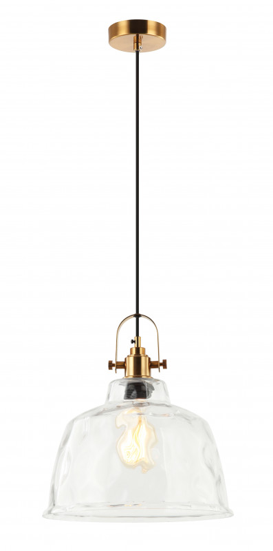Подвесной светильник Stilfort Bell 2117/00/01PL, диаметр 30 см, латунь