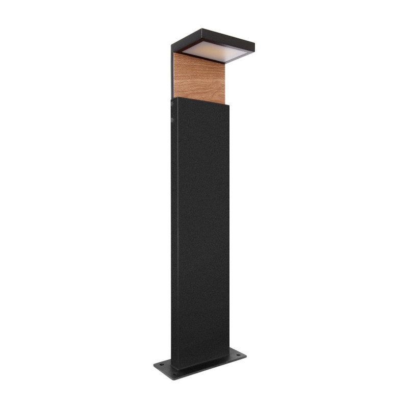 Уличный светильник 10*12 см, 1*LED*5W, 3000К Loft It 100001/600 Oak, Черный, золото