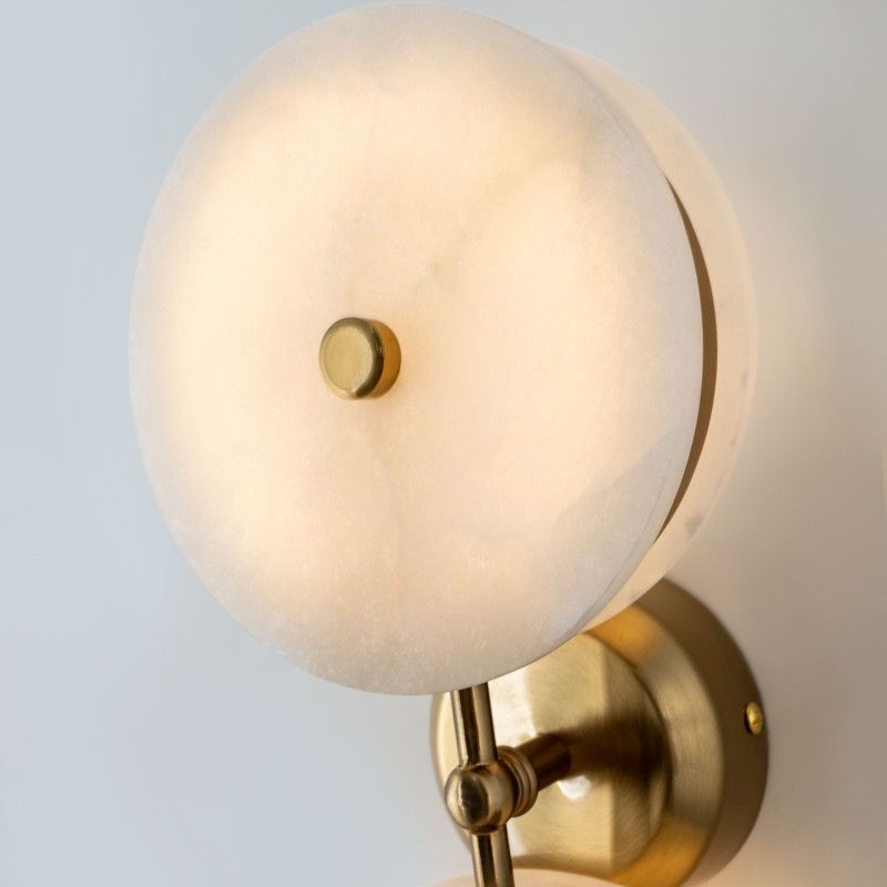 Настенный светильник 9,5x40,5см, LED, 6Вт, , Modelux MS.175.02 BS Латунь