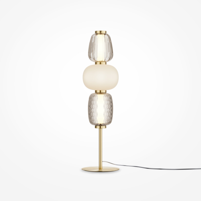 Настольная лампа 68 см, 28W, 3000K, Maytoni MOD267TL-L28G3K, золото
