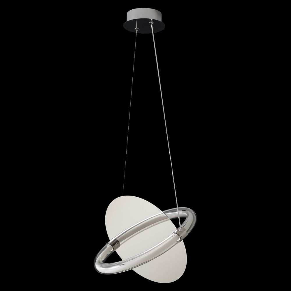 Светильник подвесной 22,3*32*22,3-225,4 см, *LED*22W, 4000K, Crystal Lux Nebula NEBULA SP22W LED CHROME, Хром