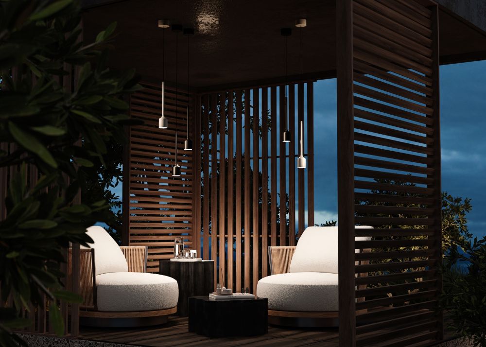 Подвесной светильник Outdoor O491PL-L6B3K 245**-245 см, *LED*6W, K, Outdoor Apex O491PL-L6B3K, Черный