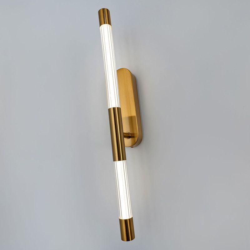 Настенный светильник 45 см, 8W, 4200K, MODESTYLE MS.1230.440 BS, латунь