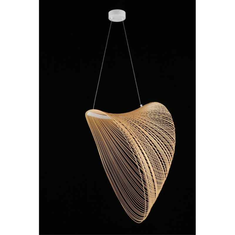 Подвесная люстра 55*80*110-220 см, 1*LED, 25W, 3000K, Aployt Amareynt APL.655.03.25, белый
