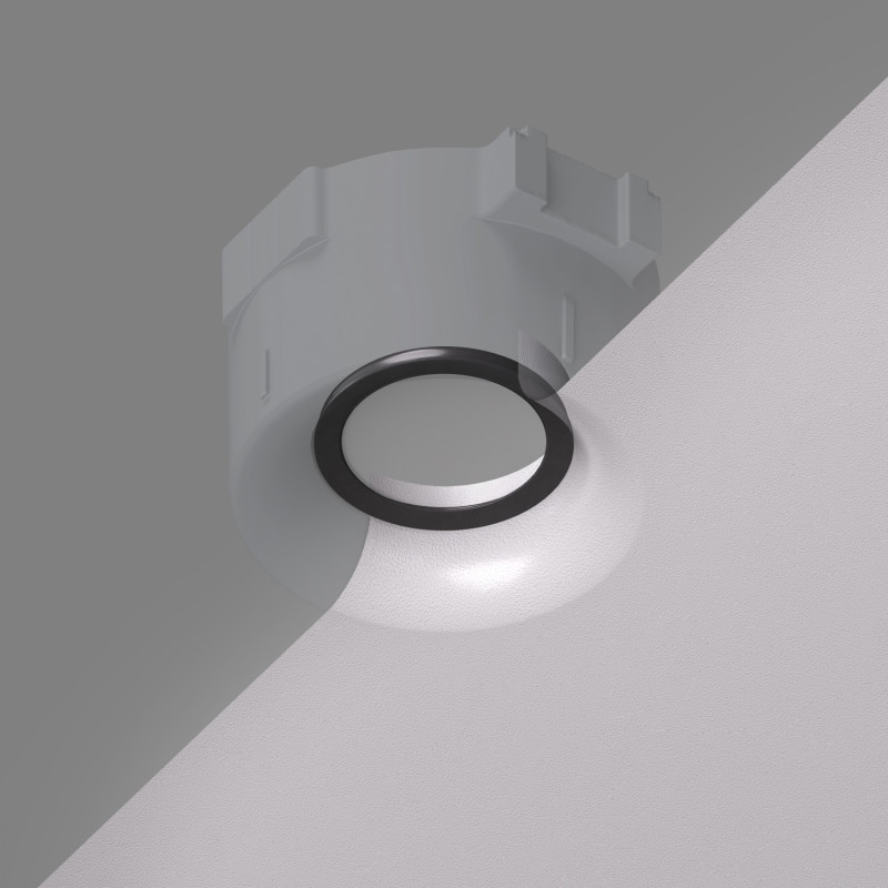 Крепеж 5,9*0,5 см, Denkirs INVIZ DK2085-BK черный