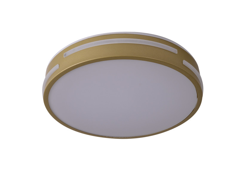 Накладной светильник 30*3 см, LED, 36W, 4000K Zortes Gabby ZRS.90610.30, латунный