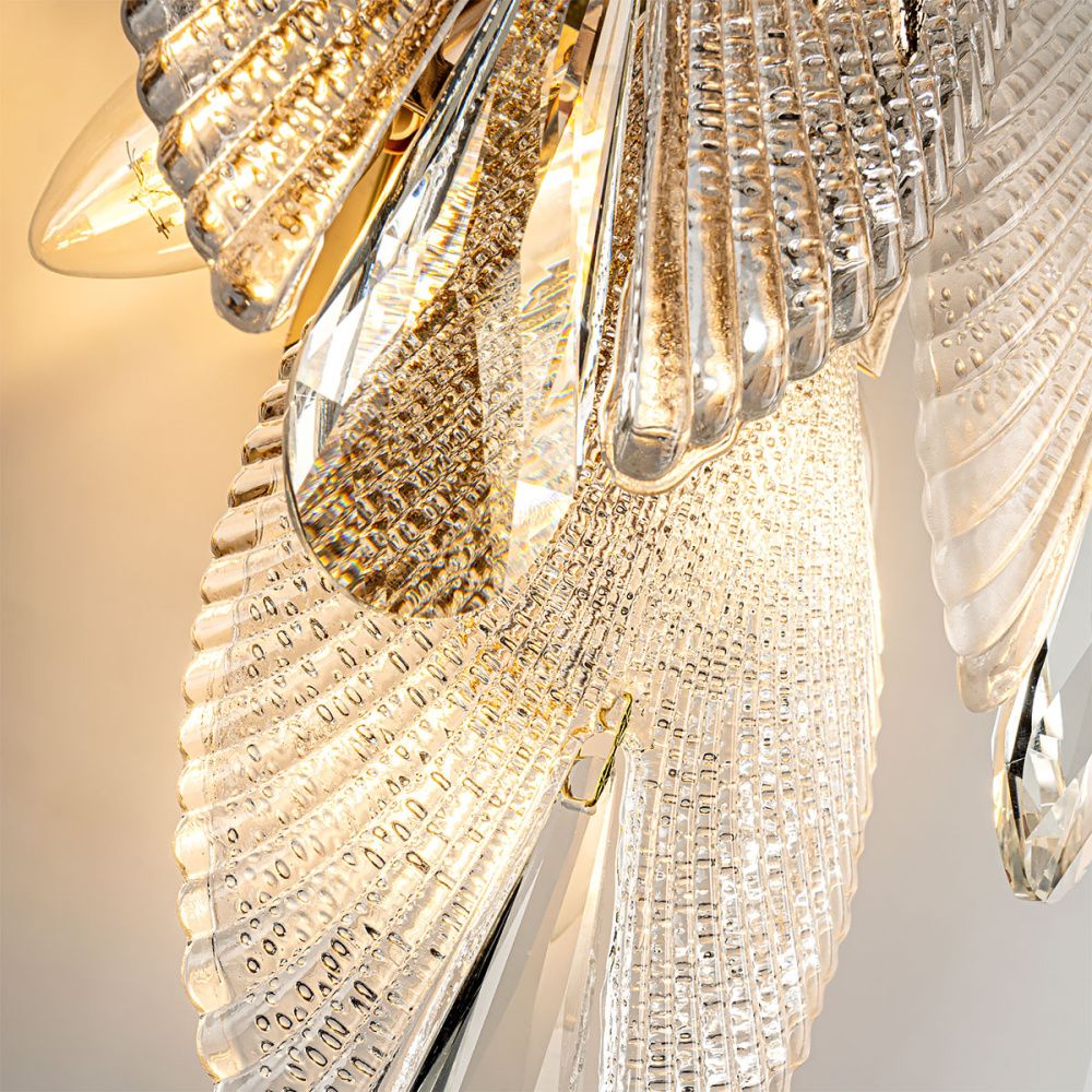 Бра 24*11*-35,5 см, 2*Е14*40W, Modelux  ML.6228.330 GD, Золото