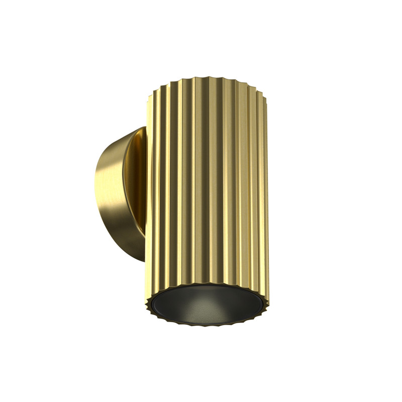 Настенный светильник 10 см, Maytoni Calipso C106WL-01-GU10-BS, латунь