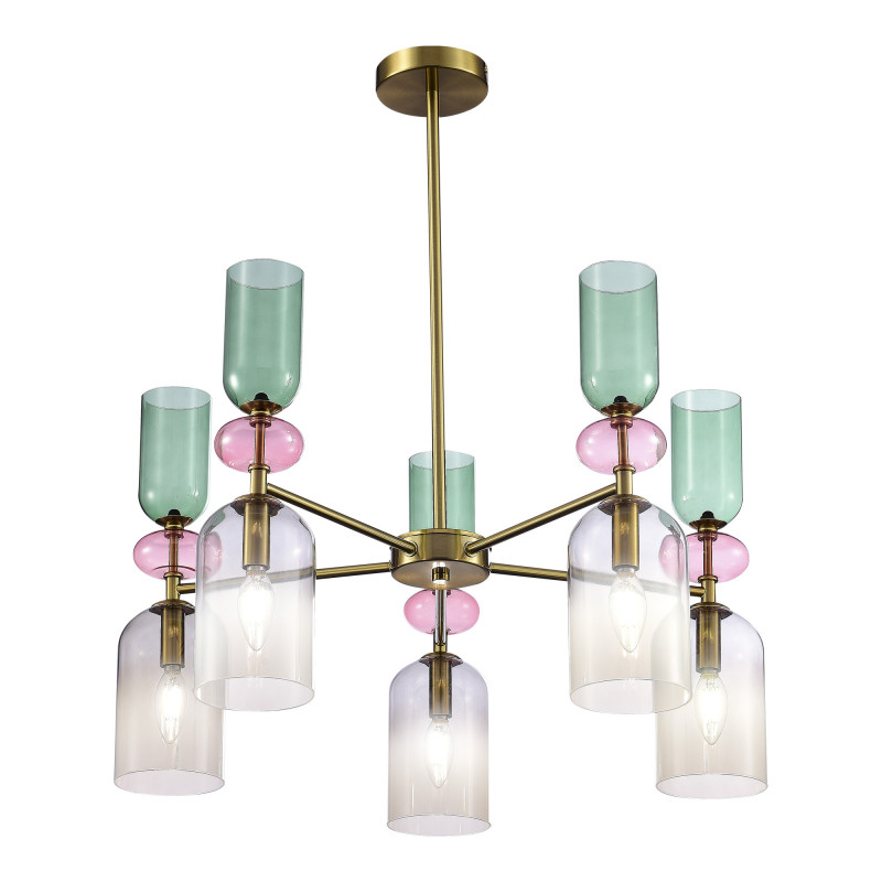 Люстра 70 см ST LUCE GEA SL2000.202.05 Золотистый