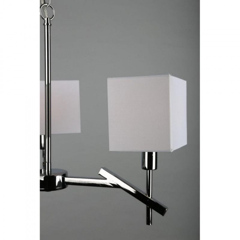Подвесная люстра 52*43-116 см, 3*E14, 40W, Omnilux Omnilux 618 OML-61803-03, хром