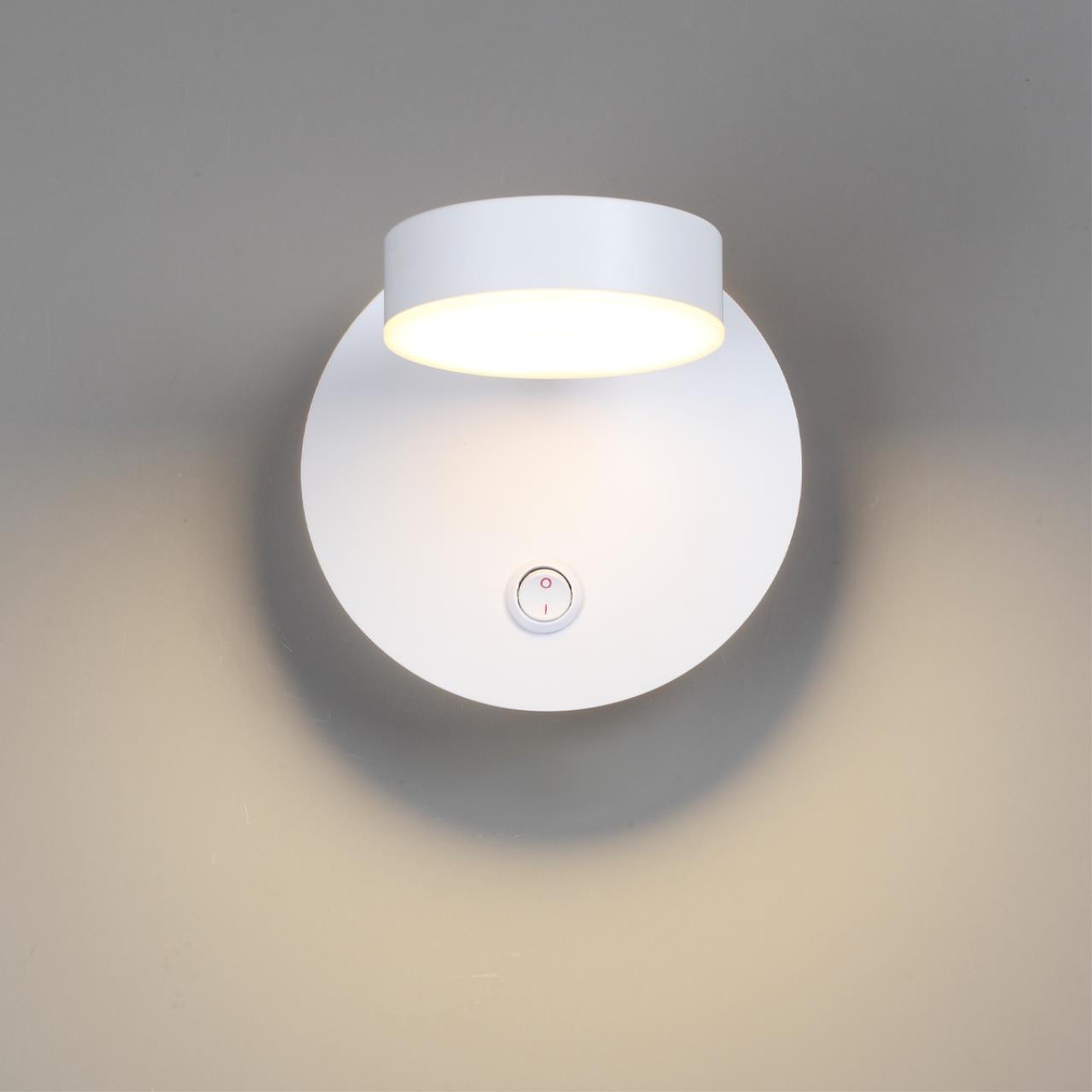 Бра LED 7W, 3000K Lumion Lark 5632/7WL, белый
