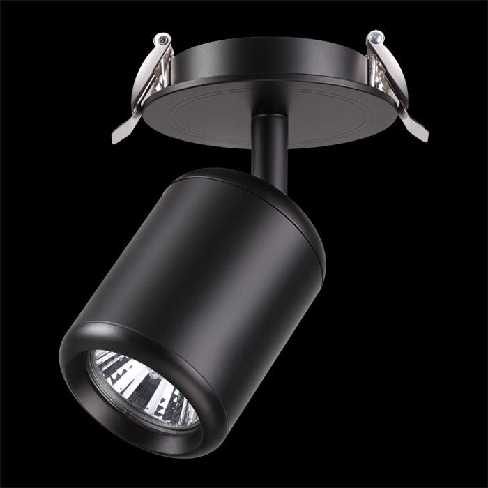 Встраиваемый светильник Novotech Pipe 370451 черный