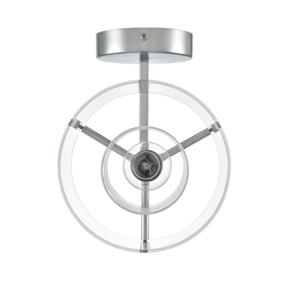Бра *16*-20 см, 1*E14*40W, Lumion VERDI 8261/1W, хром, прозрачный