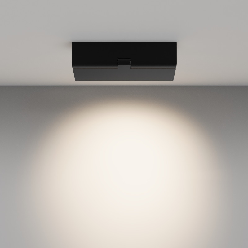Накладной светильник 22*2,3*8,8 см, LED, 12W, 4000К, Maytoni Technical Points Rot C136CL-12W4K-B черный