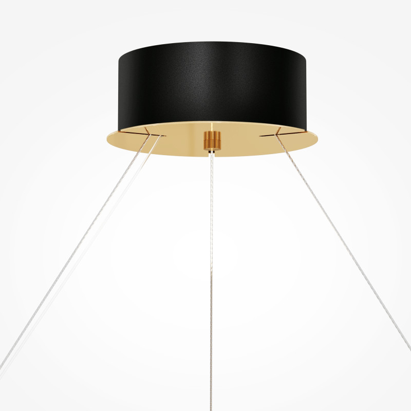 Подвесная люстра 85*85*318 см, LED, 3000К, Maytoni CASTELLO  MOD336PL-L170G3K золотой