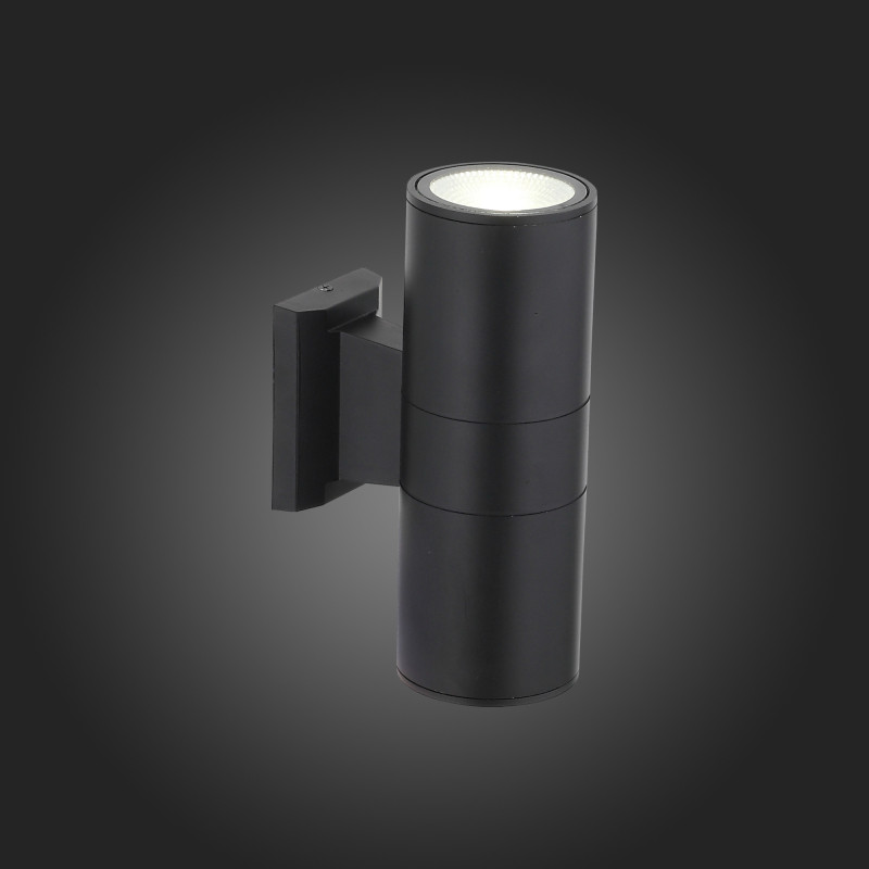 Светильник уличный настенный 9 см, 16W, 4000K ST LUCE TUBO2 SL074.401.02 Черный