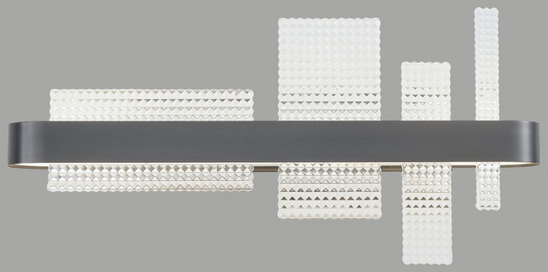 Светильник настенный Wertmark Lotta WE461.01.021, 12*65 см, черный