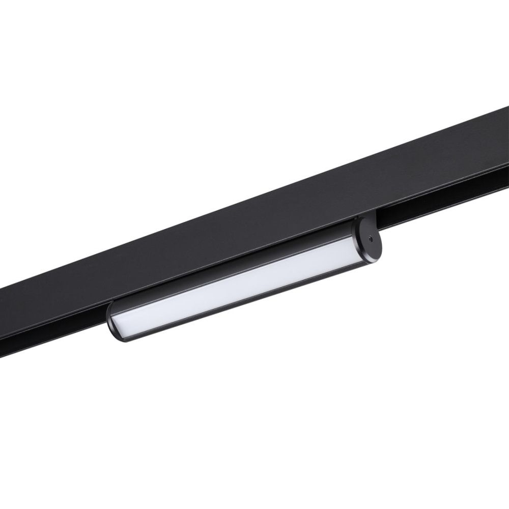 Cветильник  22,6*3,3*6 см, 1*LED*10W, 3000-6000K, Novotech VECTOR PORT 359951, черный,  диммир. пульт ДУ/Tuya Smart Life