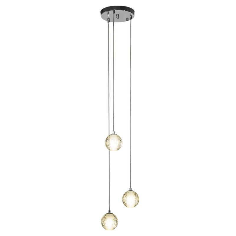 Светильник *20 см, 3*G9*5W, 3000К Loft It 10112/3 Rain, Хром