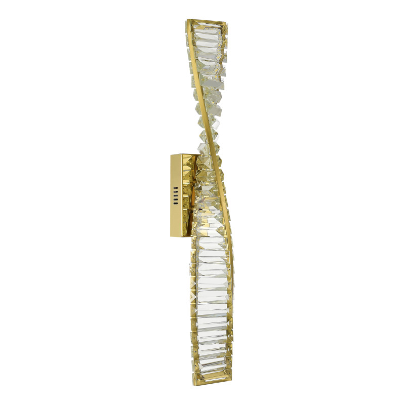Светильник настенный 7,6* см, LED*1*13W, 3000K, St Luce Elica SL6205.301.01, Латунь