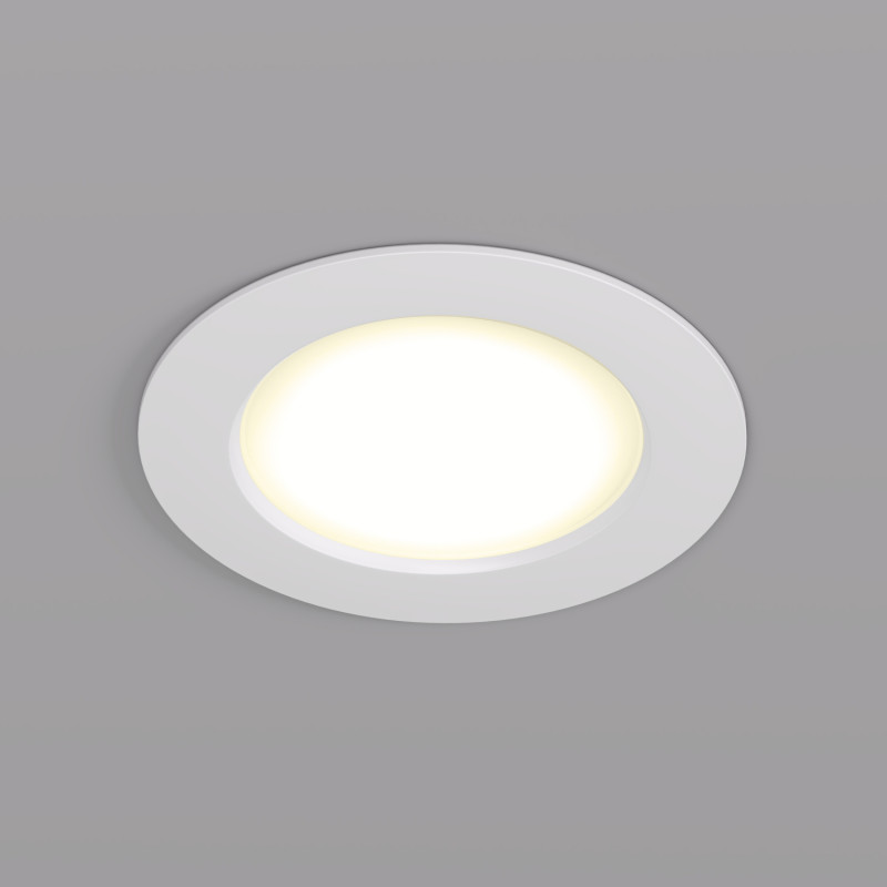 Встраиваемый светильник Denkirs DK3046-WH, 5W LED, 3000K, белый