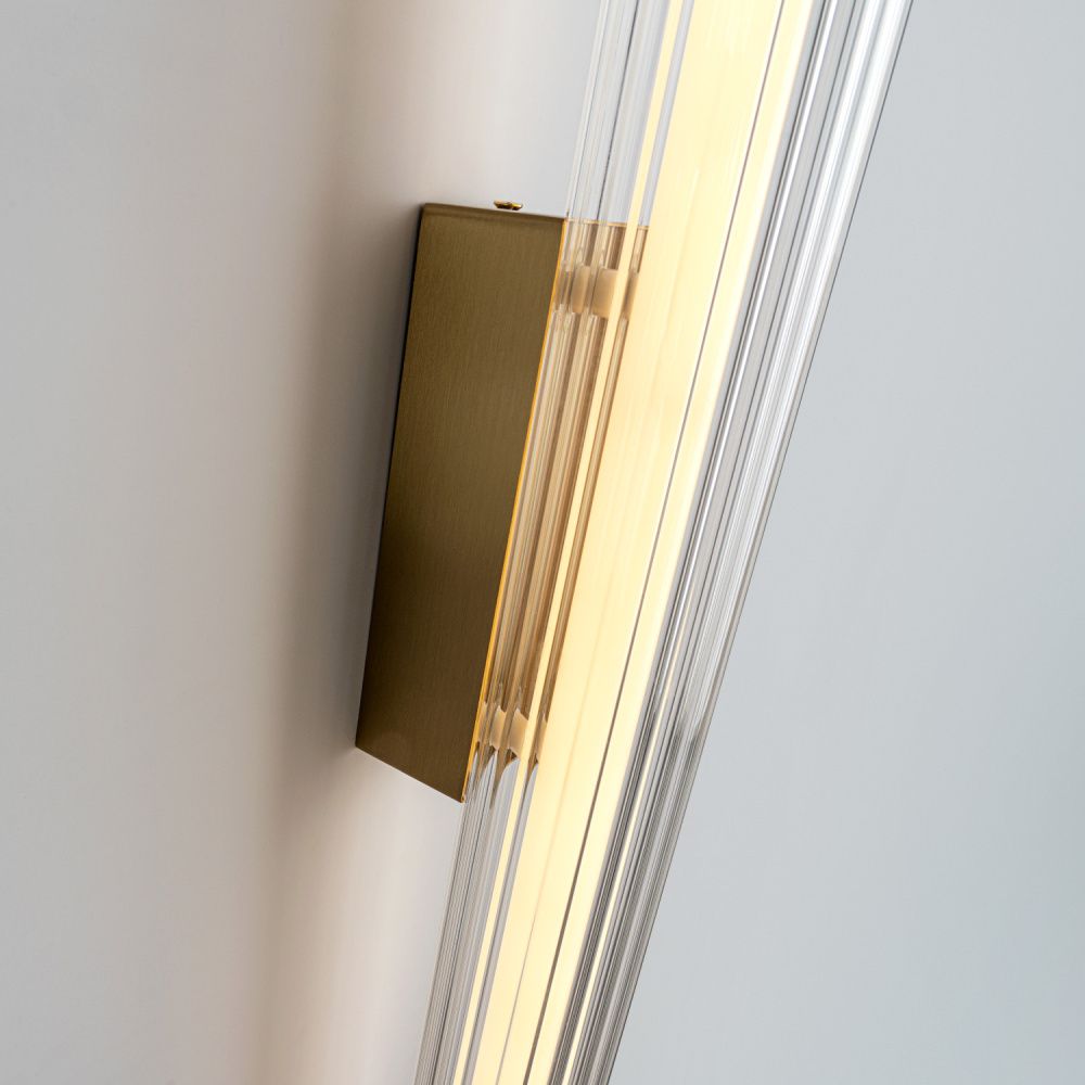 Бра *9*-62 см, *LED*13W, 4200K, Modelux  ML.717.600 BS, Латунь