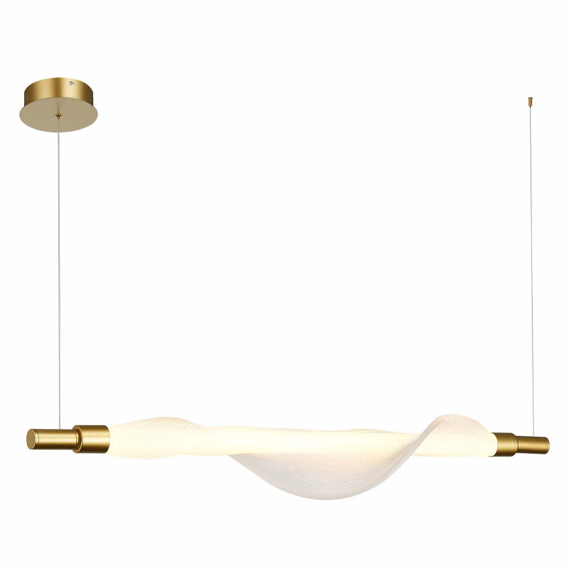 Светильник подвесной 80*15 см, 25W 3000K ST LUCE ALBA SL6109.203.01 Золотистый