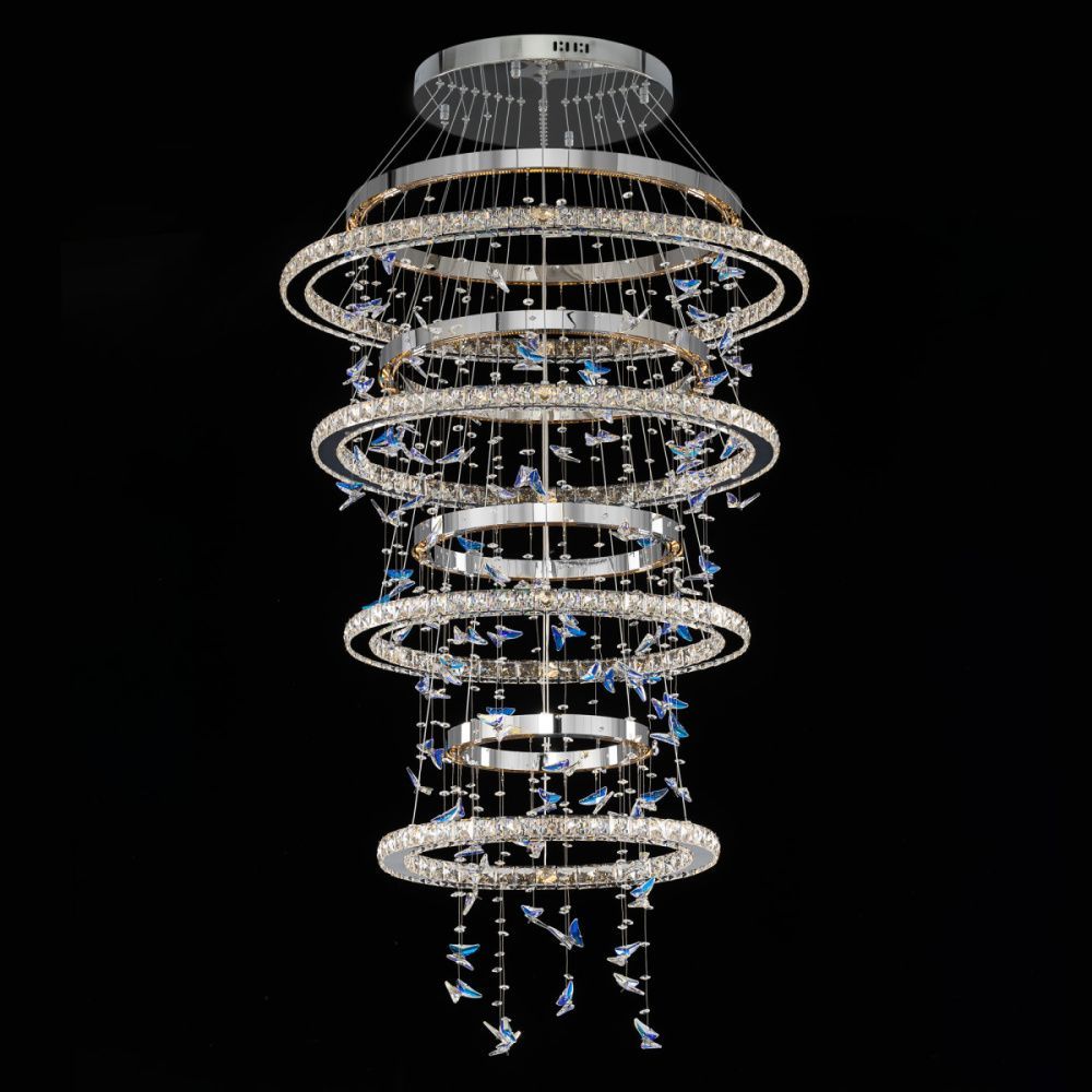 Светильник 80 см, 180W, 3000-5500K, Citilux ETERA CL322090 LED, хром