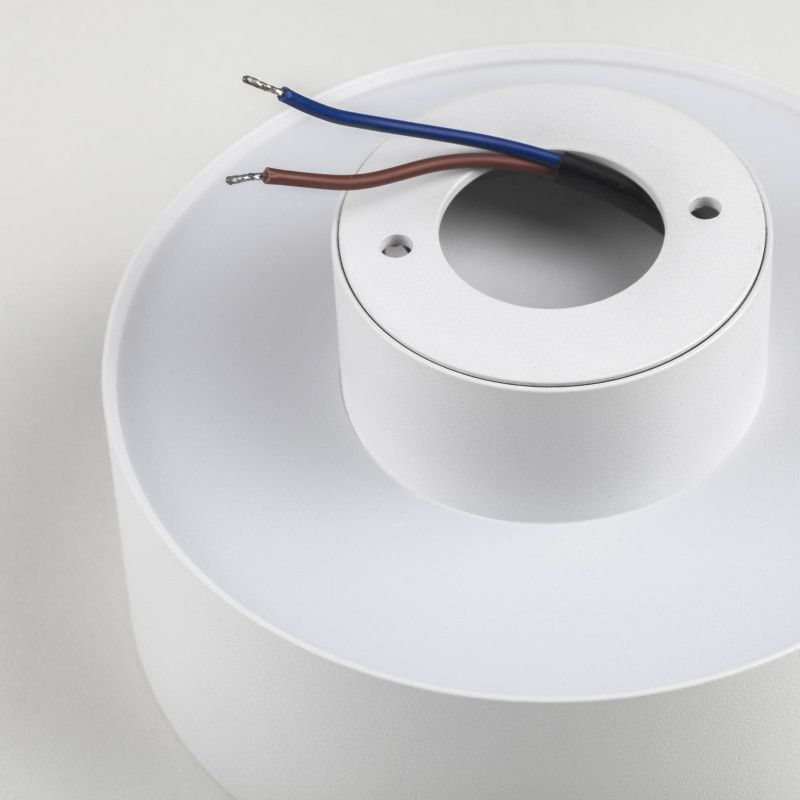 Накладной светильник *12,5*-6,8 см, *LED*24W, 4000K, Lightstar Acuto 215946, белый