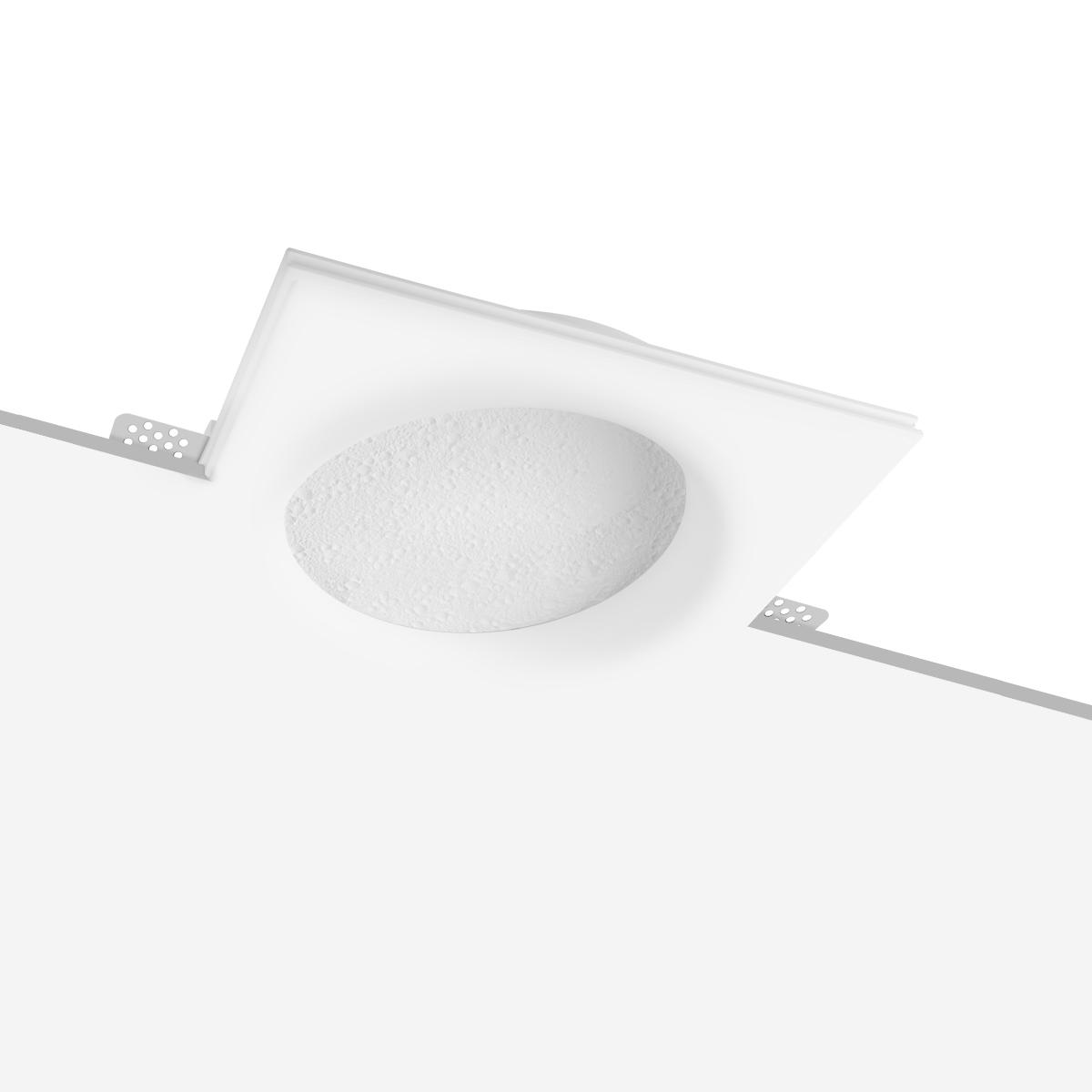 Встраиваемый гипсовый светильник 20 см, 6W, 3000K, Loft IT Galaxy 10354/200, белый