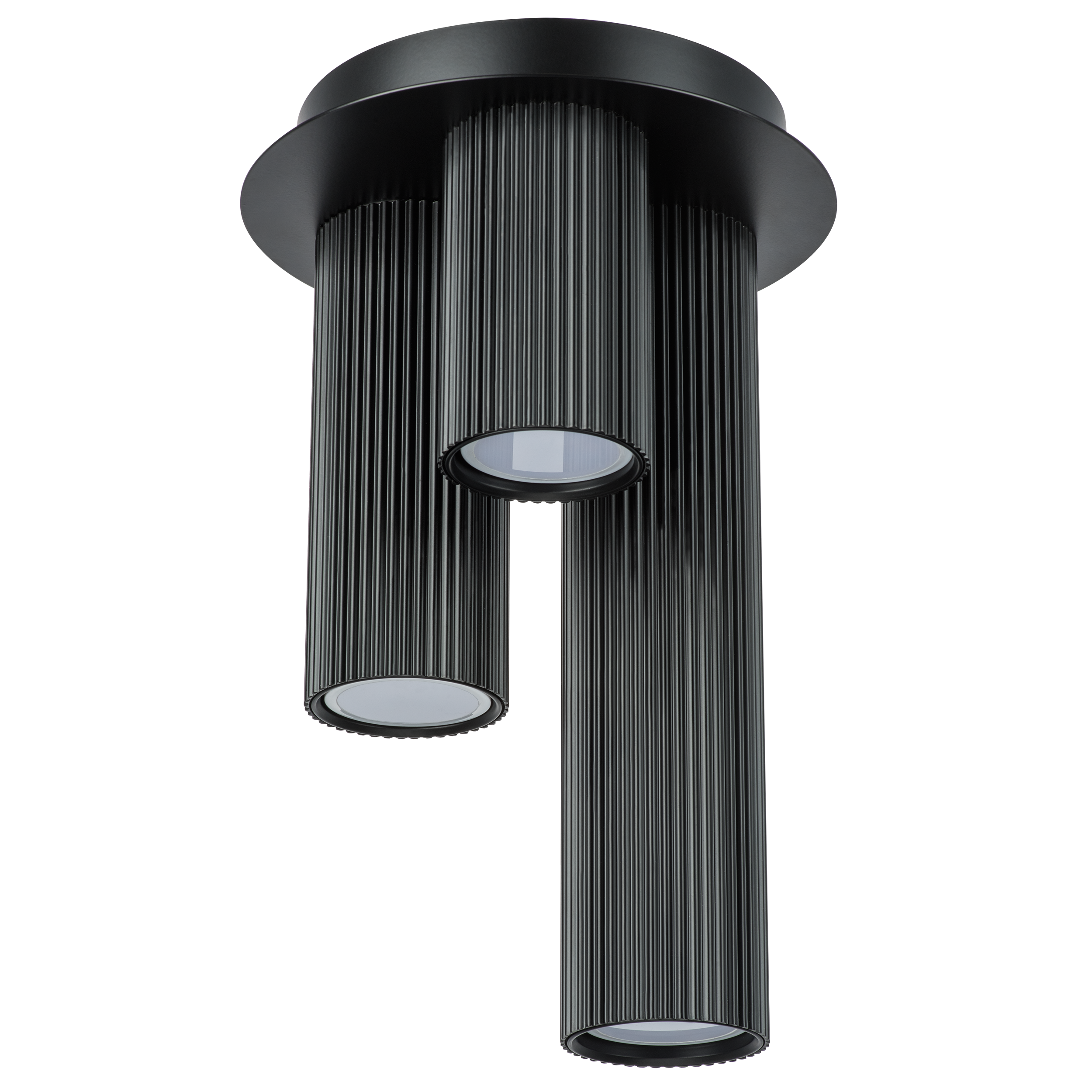 Светильник 15 см, 3*GU10*18W Черный матовый Lightstar Roma 718037
