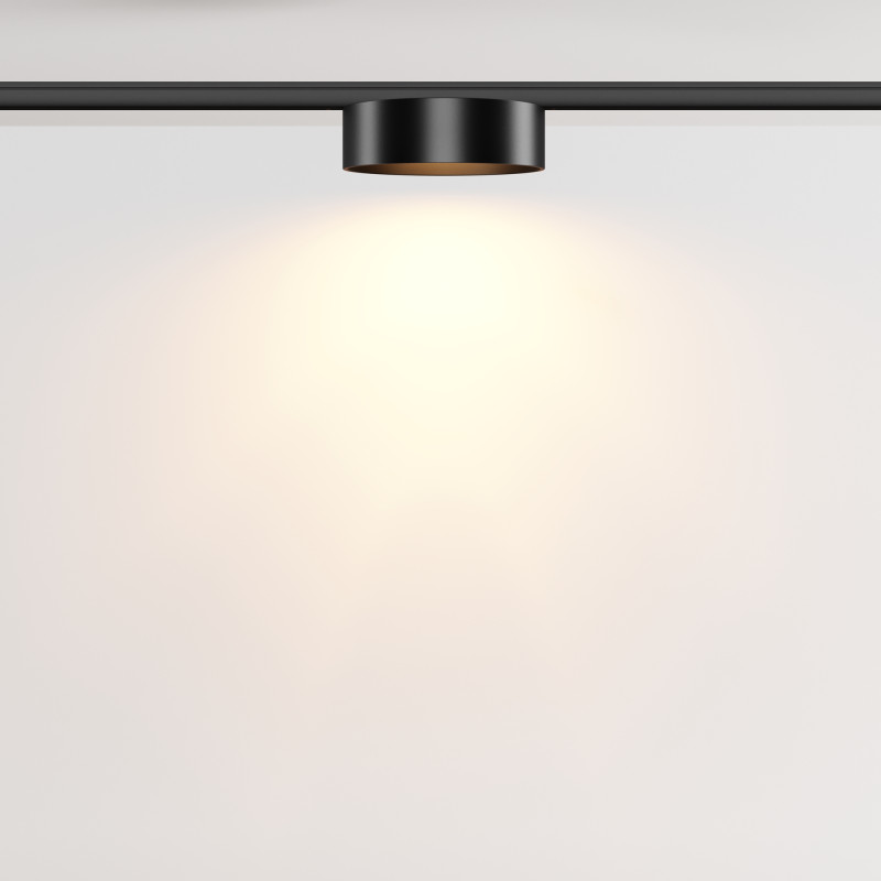 Трековый светильник 11,3*3,4 см, LED 12W 2700K Maytoni Technical Accessories for tracks Levity Zon TR189-1-12W2.7K-B черный