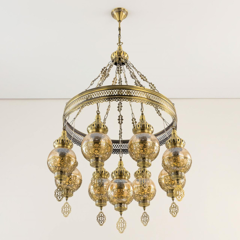 Люстра 80 см Citilux Каир CL419183 бронза