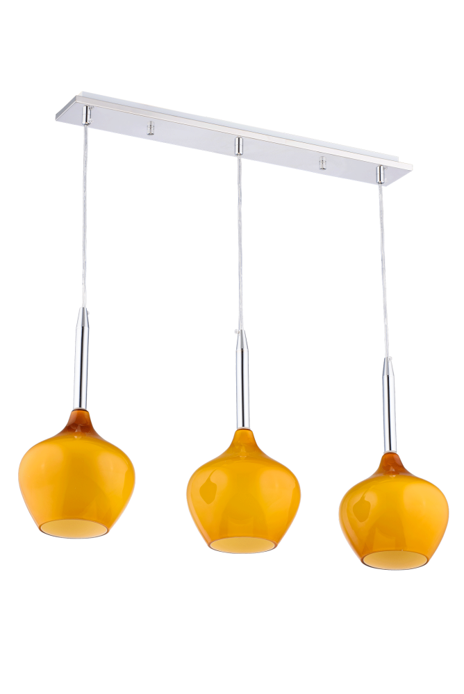 Люстра L580 x W80 x H1150, мм, 3*40W (120W), TEA(Чайный) Sfera Sveta 5068/3 TEA