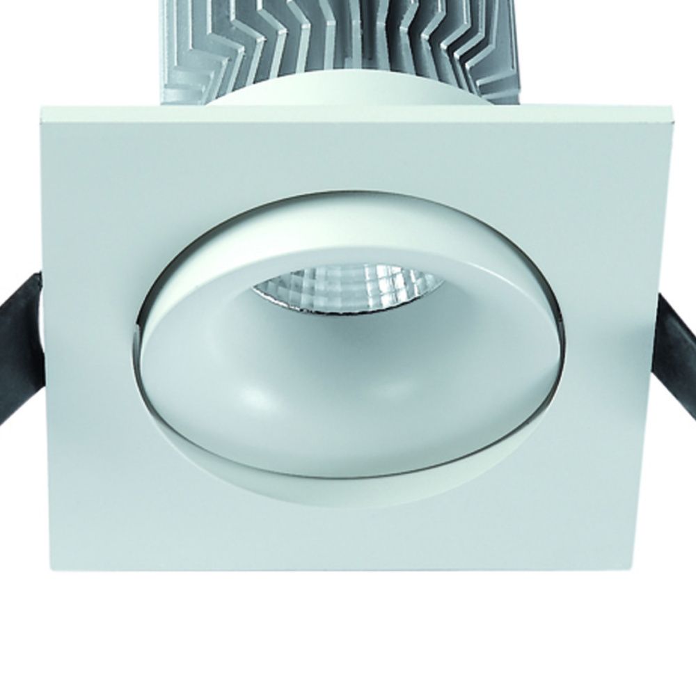 Светильник встраиваемый 8*7 см, вр 7 см, *LED*7W, 3000K, Mantra Formentera MANC0079, матовый белый
