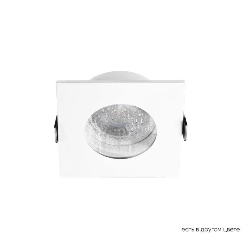 Светильник встраиваемый 8,4 см, 1*GU10*35W,  Crystal Lux CLT 046C1 WH IP44, Белый