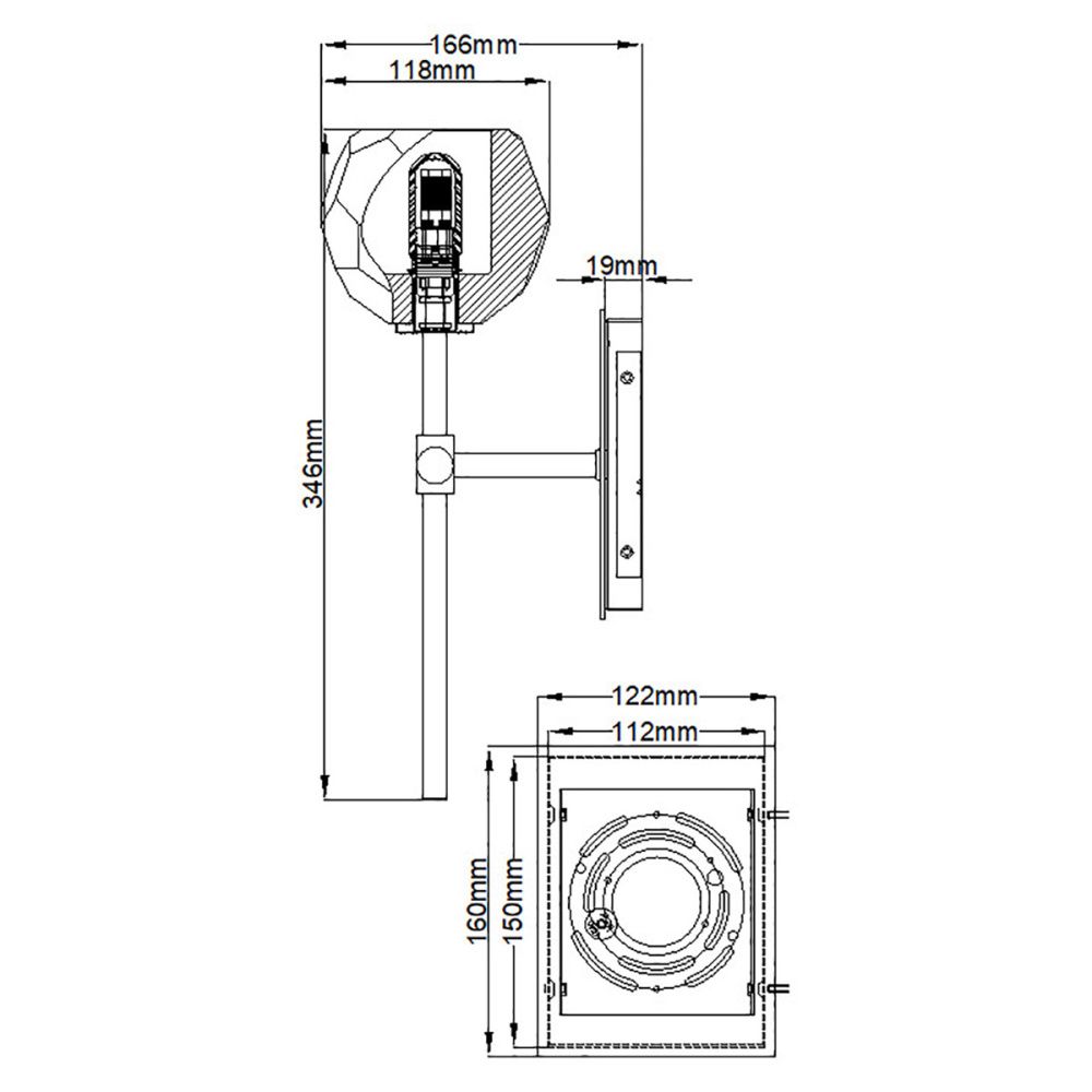 Бра для ванных комнат Quoizel, Арт. QN-REGALIA1-PC-BATH